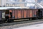 Bessemer & Lake Erie long door coal hopper BLE #98023